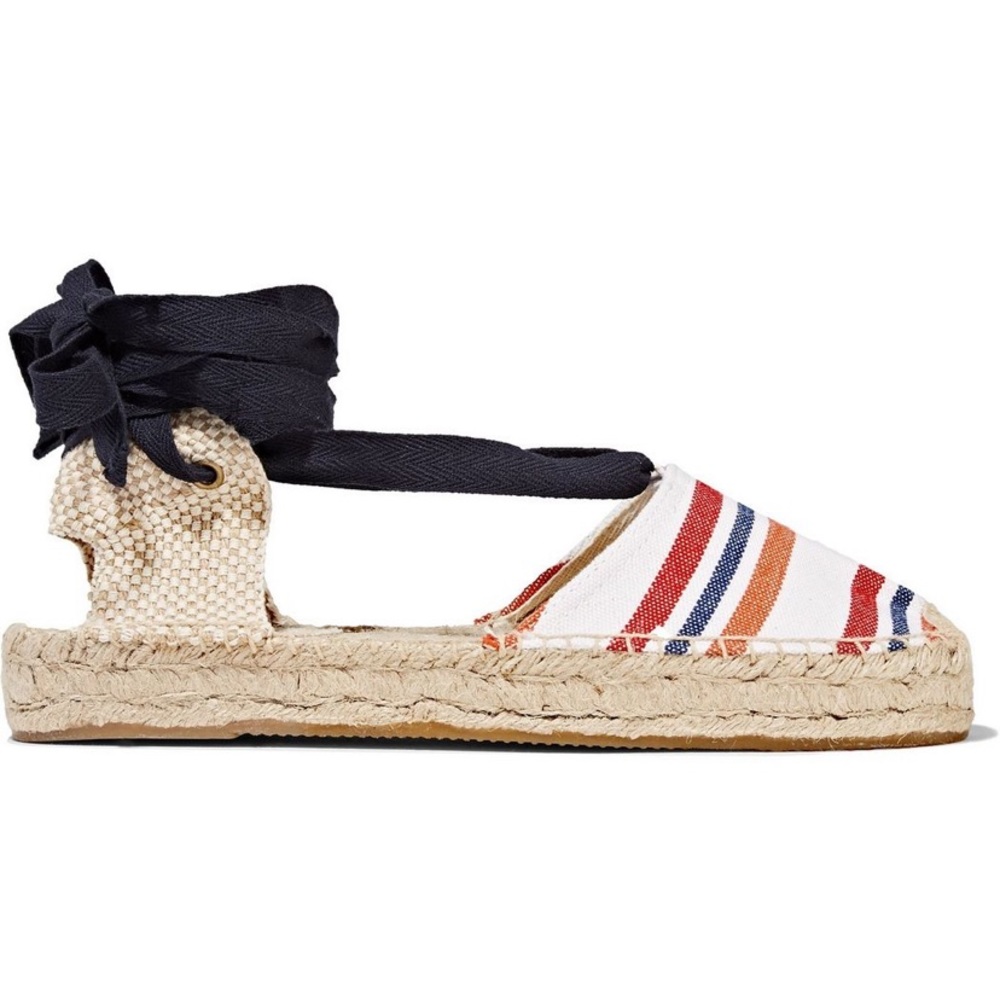 *SOLD*Soludos flat espadrilles.